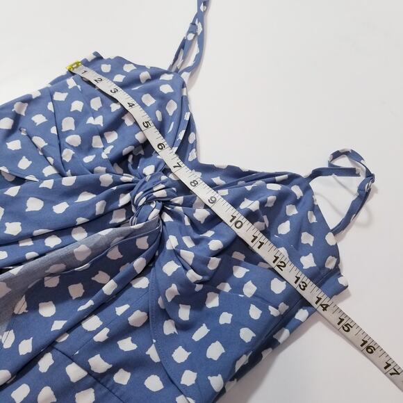 Anthropologie Whit Two Blue & White Jumpsuit - Picture 5 of 12